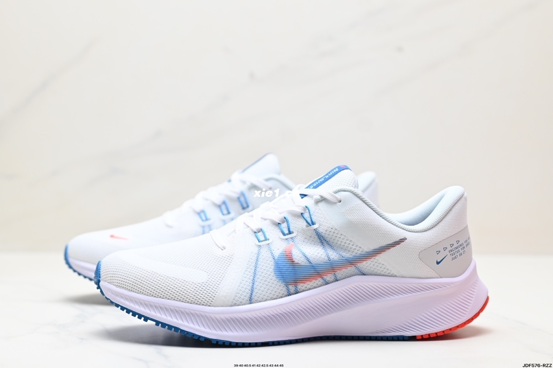 Company ✅ Nike Quest 4 Extreme Speed 4th Generation, Mesh Breathable, Stylish Casual Running Shoes, Simple High-Tech Design Multi-layered Material for Cool Feeling and Stable Experience for Feet Stylish upper with mid-foot wrapping design for a solid fit.