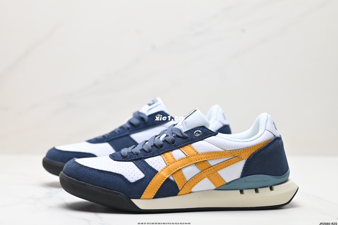 Corporate Grade ✅ Onitsuka Tiger Ultimate 81 EX Suede, Non-Slip and Wear Resistant Low Top, Life Casual Shoes, Item Number: 1183B510-103 Size: 35.5 36 37.5 37.5 38 39 39.5 40.5 41.5 42 42.5 43.5 44 45 ID: JFD580-RZS