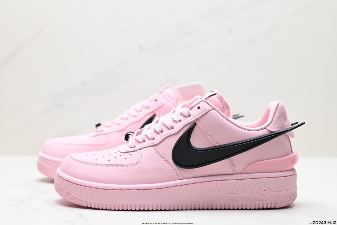 Real label ✅ Ambush x Nk Air Force 1 '07 Low "Phantom" Joint model, Air Force No. 1 low-top casual shoes #The shoe body and lining are made of solid color leather, and the iconic oversized Swoosh still uses the shape of highlighting the upper. T